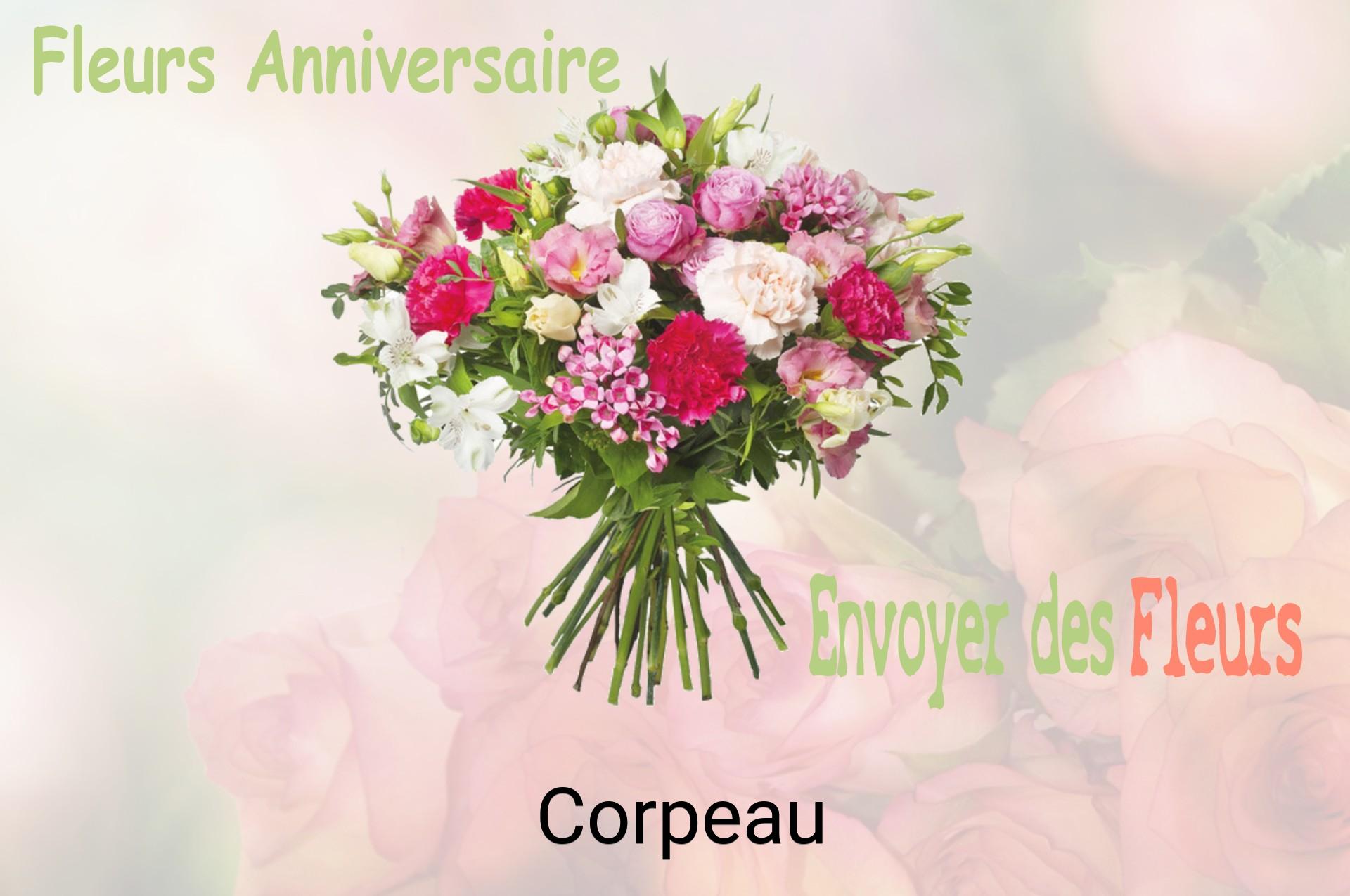 Bouquet de fleurs d’anniversaire livré à Corpeau
